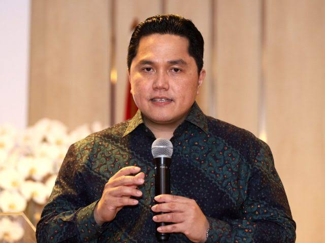 Menteri BUMN Erick Thohir